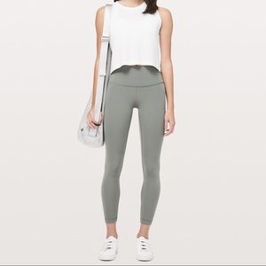 Lululemon Wunder Under Luxtreme 23” Grey Sage